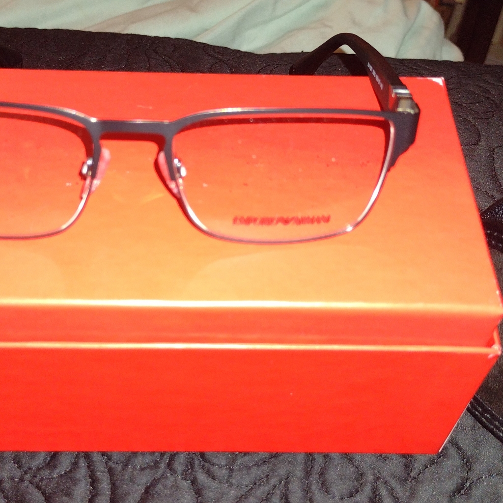 New Emporio Armani Matte/Gunmetal Frame (Ea1027)